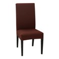 thumbnail image 1 of CAROOTU Housse de Chaise Extensible Universelle Couleur Unie Durable Amovible Simple Costume, 1 of 5
