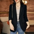 thumbnail image 5 of Black Casual Suit Jacket Women‘s Autumn Design Sense Niche Sense Spring New Suit, 5 of 5