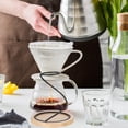thumbnail image 4 of Coffee Dripper Stand Pour Over Coffee Stand Multifunction Coffee Filter Holder All In One Coffee Brewer for Coffee Lovers, 4 of 7