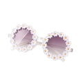 thumbnail image 1 of Stylish Round Flower Frame Sunglasses for Outdoor Beach Activities and Sun, 1 of 1