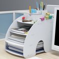 thumbnail image 4 of WRISTBIQUE Practical Design File Storage Rack Document Organization Office 1Pcs, 4 of 8