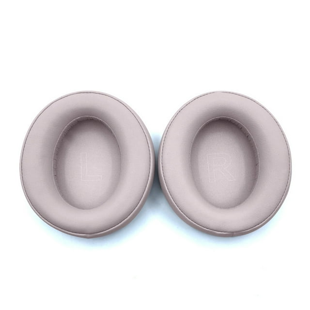 Methold 1 par de almohadillas para auriculares, funda de cuero PU, almohadillas de esponja para auriculares, repuesto de orejera para Q10 Q20 Cables de audio/vídeo Q35/Rosa