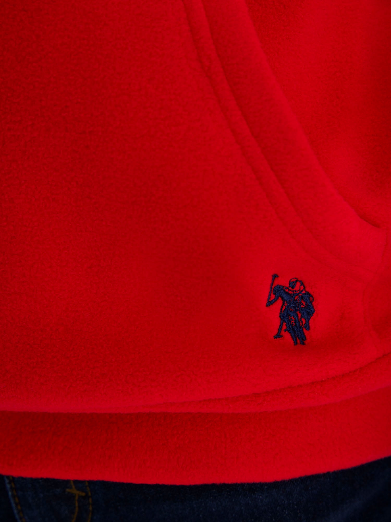 U.S. Polo Assn. Boys Polar Fleece Pullover Hoodie, Sizes 4-18