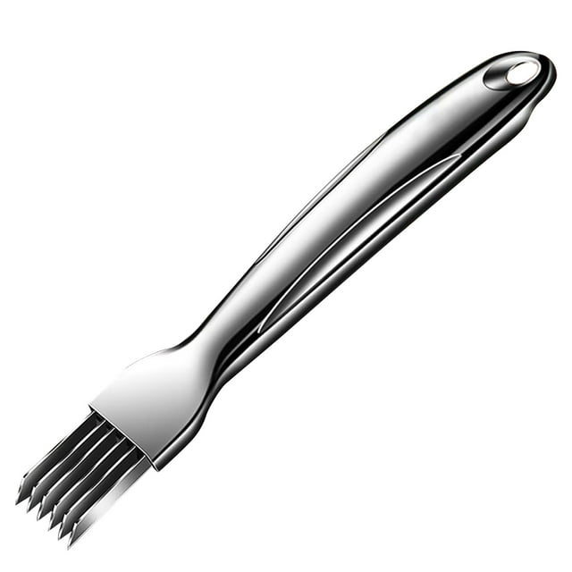 TIELUTT Silk the 2024 Upgrade Kitchen Vegetable Cutter Stainless Steel Chopped Green Slap Chopper Kitchen Food Chopper Stainless Steel Chopper Lettuce Chopper for Restaurant Grape Peeler Number 1 Mom
