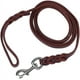 thumbnail image 1 of Leather Dog Lead Braided Brown Leather Pet Leash Dog Training Lead Rope Pet Walking Leads For Medium Large Dogs, 1 of 4
