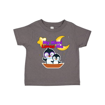 

Inktastic My Mimi Loves Me Penguin Gift Toddler Boy or Toddler Girl T-Shirt