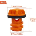 thumbnail image 2 of Cooler Drain Plug, 2 Pack Replacement, Compatible with Yeti Roadie, Tundra, and Tank Coolers and RTIC Coolers, 2 of 7