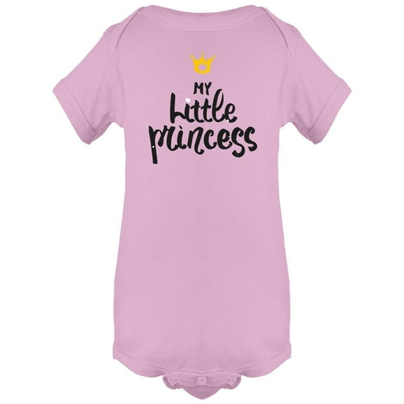 My Little Princess Cursive Bodysuit Infant -Image by Shutterstock,  6 Months