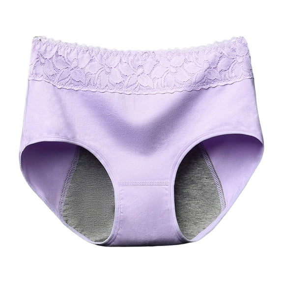 Women's Briefs Vs Underwear Set under Clothes Waist Trainer Women's Boy Short Panties Underwear for Women Panties Athletic Women Thong High Waist Lace Mint Lace Bikini Thong Light Purple L