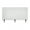 White, variant on RECLAIM® Acrylic Sneeze Guard Desk Divider - 60" x 30" Clamp-On, Clear