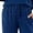Blue, variant on Two Piece Sets for Women Fall Travel Vacation Outfits Long Sleeve Lounge Sets Side Slit Wide Leg Pants Ndbuld ,Blue,L