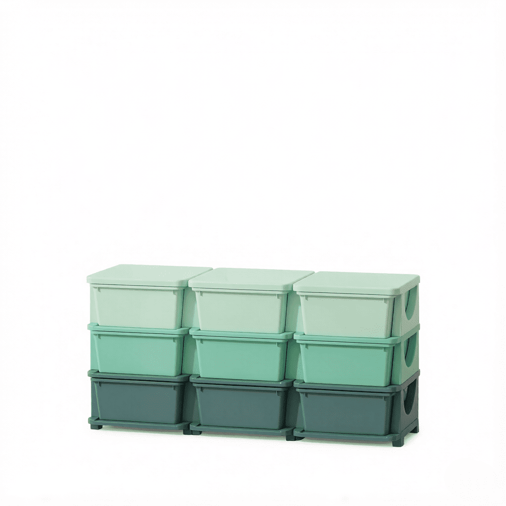 Chic Storage Tower,Space-Saving Vertical Drawer Unit,Multi-Tier Toy Organizer,Storage Drawers,