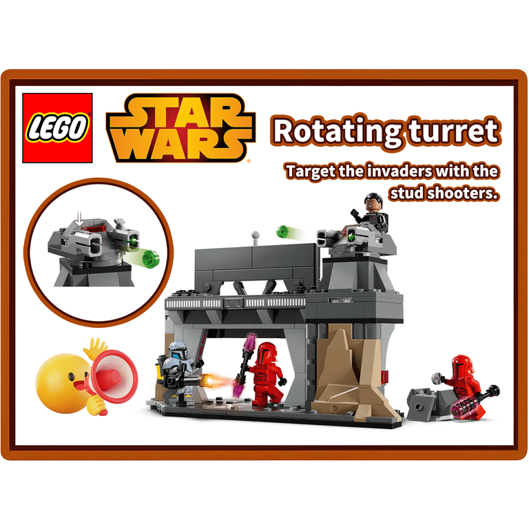 LEGO Star Wars 75386 Paz Vizsla and Moff Gideon Battle