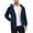 04# Dark Blue, variant on UKHCCC Men's Fleece Lined Zip Up Hoodie Warm Sherpa Heavyweight Hooded Sweatshirt Winter Casual Jacket Coat with Pockets S-3XL