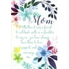Pictura Mom : Blue Flowers with Purple Leaves Mother's Day Card