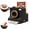 Black, variant on 30-Piece Latte Art Stencil Templates, Reusable Coffee Powder Art Cards for 3D Printed Latte Art Camera, Cappuccino, Hot Chocolate & Desserts