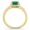 thumbnail image 4 of Everly Women's Emerald 14k Yellow Gold Ring, 4 of 9