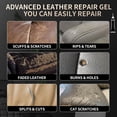 thumbnail image 4 of 2026 New Advanced Leather Repair Gel, Multifunctional Professional Leather Repair Kit for Car Seat Vinyl Repair Kit, Multifunctional Leather Repair Coloured Cream Gel Couch (Black), 4 of 7