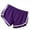 Purple, variant on Women's Casual Running Workout Yoga Beach Shorts Sports Fitness Short Pants