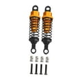 thumbnail image 4 of MERIGLARE 4x Shock Absorbers 1/12 1/16 Scale Metal Replacement Sturdy Upgrade Parts 55mm Dampers RC Shocks for D90 MN82 MN98 MN99S C24 , Gold, 4 of 8