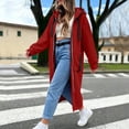 thumbnail image 5 of QQZ Long Oversized Zip Up Hooded Coat Women, Oversized Hoodies For Women, Fall Travel Daily Business Casual Outdoor Outfits, 5 of 9