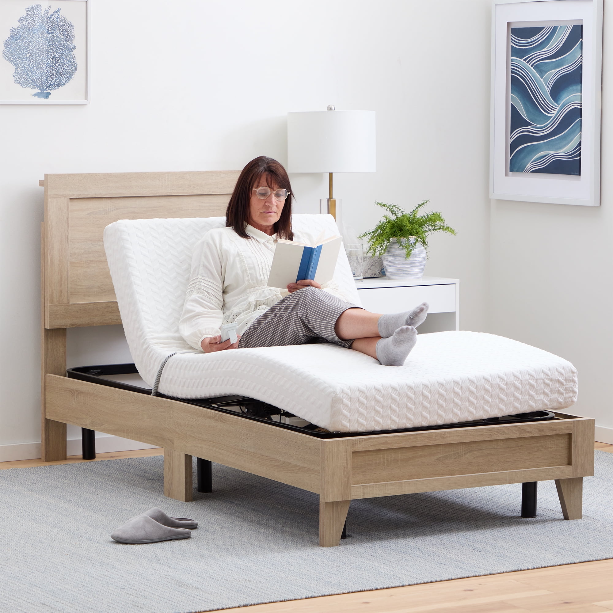 Lucid twin xl adjustable bed sale base