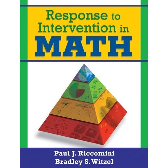 Response to Intervention in Math, (Paperback)