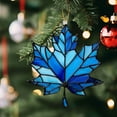 thumbnail image 4 of Fwttom Fall Decorations For Home, Maple Leaf Shaped Christmas Tree Ornaments, Holiday Wall Hanging for Christmas Ornaments & Thanksgiving Decorations Indoor Outdoor, 4 of 6