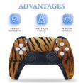 thumbnail image 4 of Tiger Skin Texture PS5/PS5 Pro/PS5 Slim Digital Disc Skin Sticker For Console And Controller Skins, 4 of 7