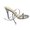 Silver, variant on Elegant Stiletto Open Toe Summer Sandals Strappy High Heel Dressy Sandals witn Ankle Strap (Black 6)