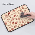 thumbnail image 6 of Bingfone Red Wine Laptop Sleeve Case 13 Inch, 360° Protective Computer Carrying Bag, 6 of 9