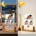 thumbnail image 4 of Custom Acrylic Night Light - Photo Couple Wedding Anniversary Birthday Gift Ornament Lover's Favorite Gift U, 4 of 8