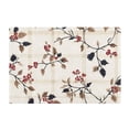 thumbnail image 7 of Yayeee Bath Rug for Bathroom Floor Non Slip Rectangle Fluffy Soft Absorbent Mat, 16"x24", Floral Plaid, 7 of 7