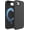 Black, variant on elago Magnetic Silicone Case Compatible with iPhone 17e & 16e Case Compatible with All MagSafe Accessories - Built-in Magnets, Soft Grip Silicone, Shockproof (Black)