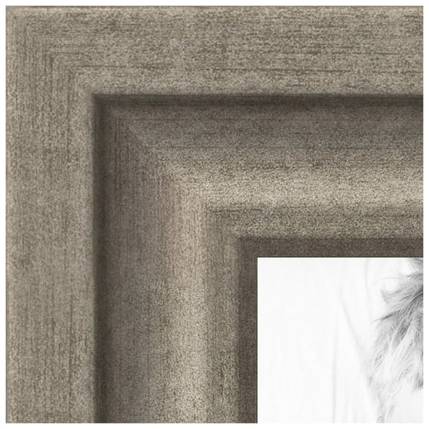 ArtToFrames 11x14 Inch Silver Picture Frame, This Silver MDF Poster