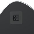 thumbnail image 3 of vidaXL Miroir Mural Argent 50x40 cm, 3 of 4