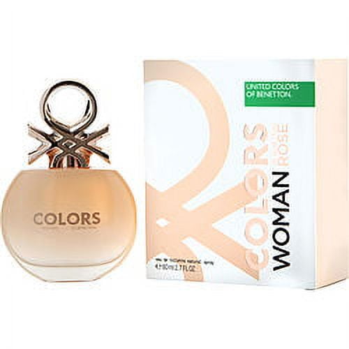 Benetton Ladies Colors De Rose EDT Spray 2.7 oz Fragrances 8433982013232