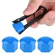 thumbnail image 4 of 20pcs 17mm Nut Car Wheel Auto Hub Screw Protection Anti theft Cover Cap Blue, 4 of 5
