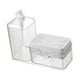 thumbnail image 4 of Dispensador de jabón y soporte para estropajo 3 en 1 (estropajo incluido) Fregadero dispensador de jabón para lavado de cocina, compacto, duradero y, 4 of 9