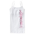 thumbnail image 1 of Camiseta sin mangas Aeropostale con logotipo de lámina para mujer color blanco pequeño, 1 of 2