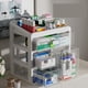thumbnail image 4 of Caja de medicamentos for el hogar, caja de almacenamiento pequeña de tamaño familiar, tipo cajón, caja de medicamentos de gran capacidad, caja de medicamentos médicos de múltiples capas, 4 of 6