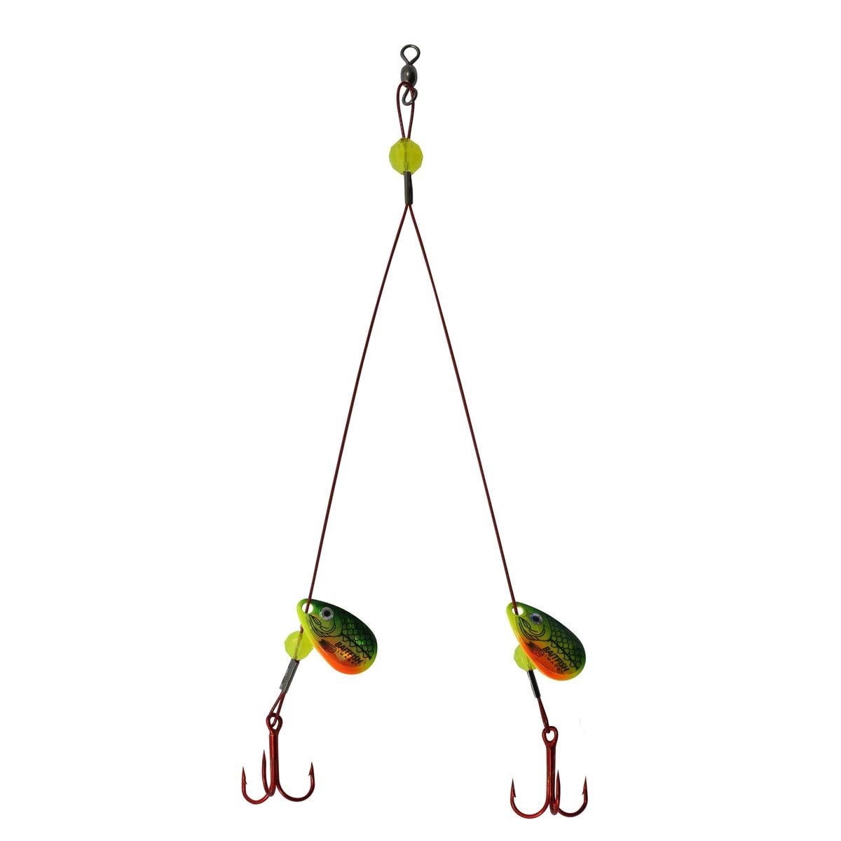 Northland Tackle PRYH2-GR No.2 Predator Rig, Gold Shiner