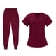 thumbnail image 1 of Conjunto de enfermería para mujer, trajes de trabajo, pantalones largos suaves, uniforme de enfermera, uniforme médico XL, 1 of 7