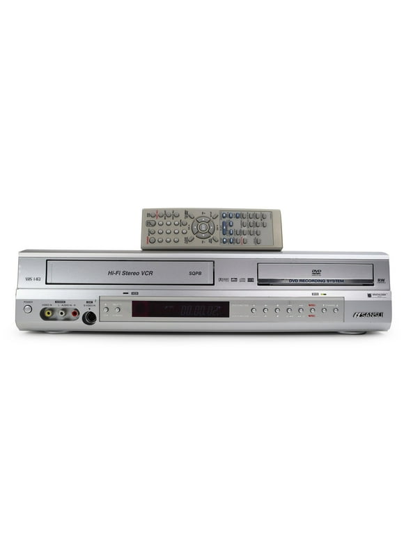 Pre-Owned Sansui Vrdvd4005 Dvd Recorder VCR Combo with Remote and Cables (Good)