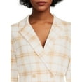 thumbnail image 4 of No Boundaries Juniors Cropped Blazer and Skirt Set, 2-Piece, Sizes XS-3XL, 4 of 5