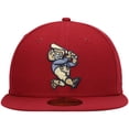 thumbnail image 2 of Men's New Era Red Frisco RoughRiders Authentic Collection Team Alternate 59FIFTY Fitted Hat, 2 of 6