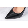 thumbnail image 6 of Leona - Women's Classic & Sexy Pointed Toe Slip on Pumps with 5" Stiletto High Heels. Handmade to perfection. Size 5, 6 of 6