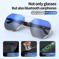 thumbnail image 3 of US Exclusive Waterproof Game Glasses Anti-blue Light Bluetooth Call UV Protection Use, 3 of 9