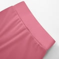 thumbnail image 5 of Juslio Girls Pants Solid Casual Girl Loose High Waisted A-line Pleated Fake Two-piece Sports Skirt Half Skirt Are Suit for 4-14 Years Pink, 5 of 8