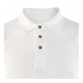 thumbnail image 2 of Playera Polo Pique George para Hombre Manga Corta Blanco Talla M, 2 of 4